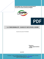 Cybercriminalite Enjeux Et Defis Pour Le Benin PDF