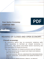 Chapter Two-Four Sector Economy