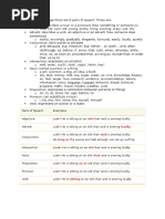 Parts of Speech