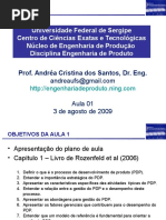 Aula 1 Projeto de Produto