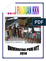 Buku Panduan KKN Periode Juli - Agustus 2014