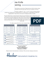 02 Resharpening Info & Decon Certificate