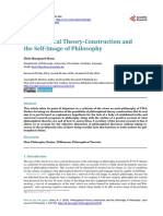 Philosophical Theory-Construction and