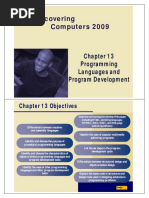 Chapter 13: Programming Languages and Program Development