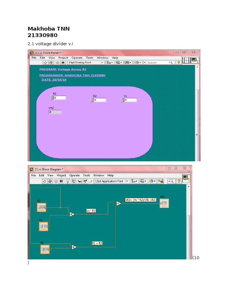 Labview Test | PDF