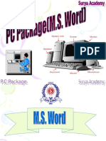 MS Word