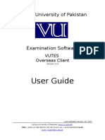 VUTES User Guide