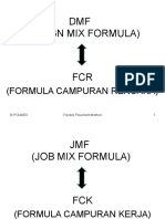  JMF Dan Pelaksanaan Aspal
