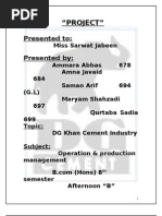 Download DG khan cement company  by methoo143 SN33777659 doc pdf