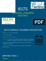 Ielts: General Training Writing