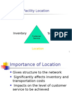 Facility Location: Inventory Transport