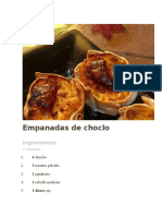 Empanadas de Choclo
