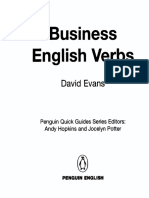 Business English Verbs