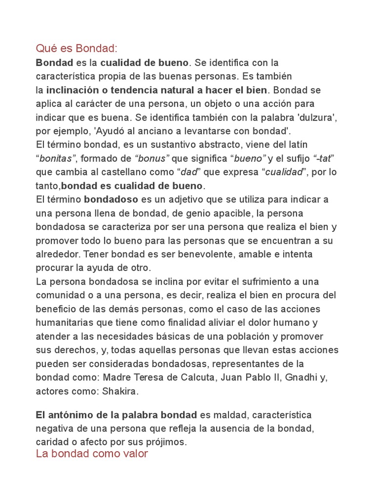 Qué Es Bondad | PDF | Epistemología | Science, image size:768x1024