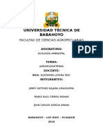 Trabajo n 4 de Ecologia-grupal-Agroecosistemas-recursos-niveles Troficos-nuevos Ecosistemas