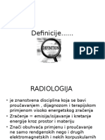 Definicije, Povijest Radiologije-6