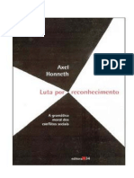 Honneth, Axel - Luta Por Reconhecimento