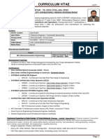 CV - Data Center Operations