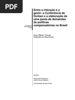  Sobre o Brasil e Durban