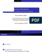 Aula 15 Análise e Processamento de Sinais Aleatórios PDF