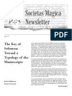 73 The Key of Solomon Toward A Typology PDF
