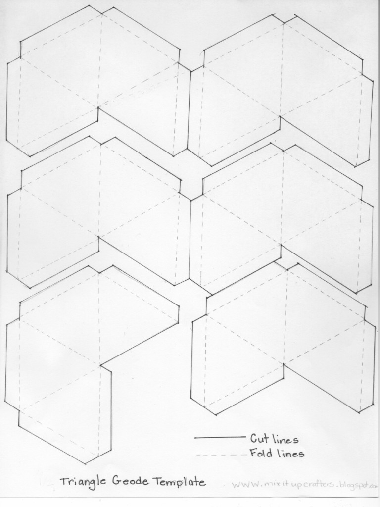 Triangle Geode Template | PDF