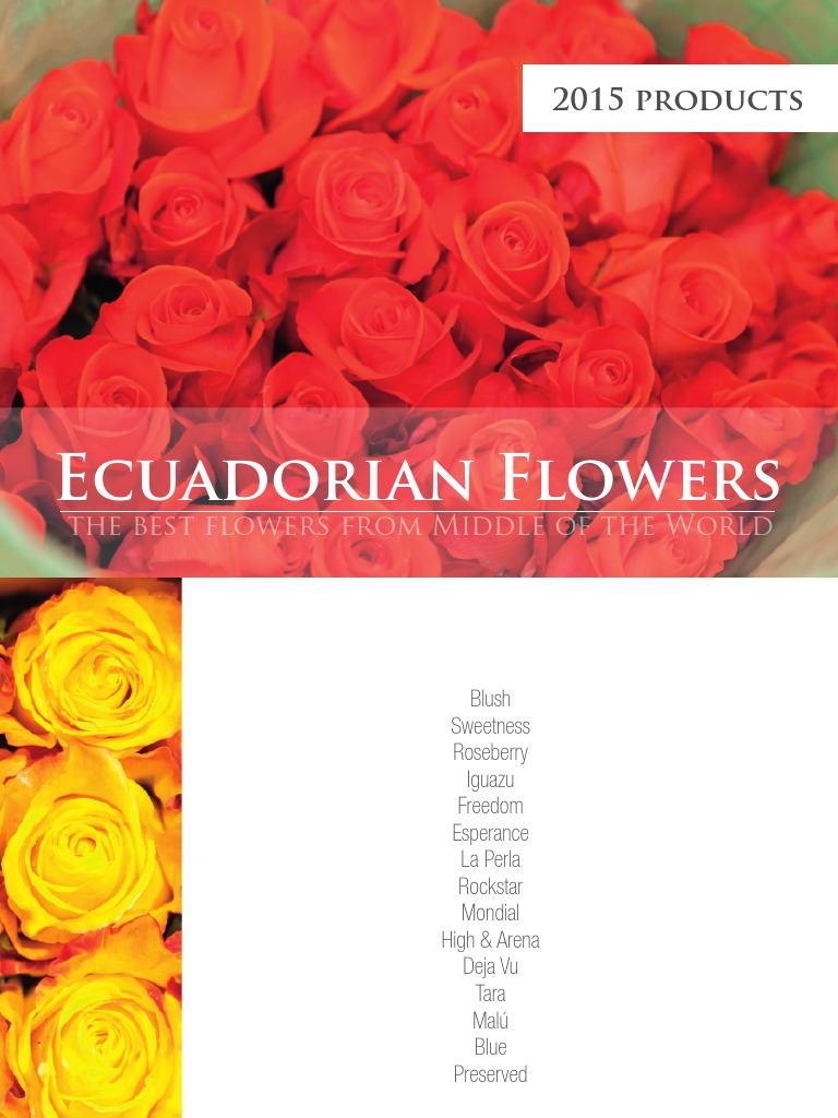 Ecuador's Finest Flower Selection | PDF