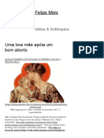 Uma Boa Mãe Apóia Um Bom Aborto _ Felipe Melo