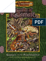 D&D 3.0 - Kingdoms of Kalamar - Garden of The Plantmaster PDF
