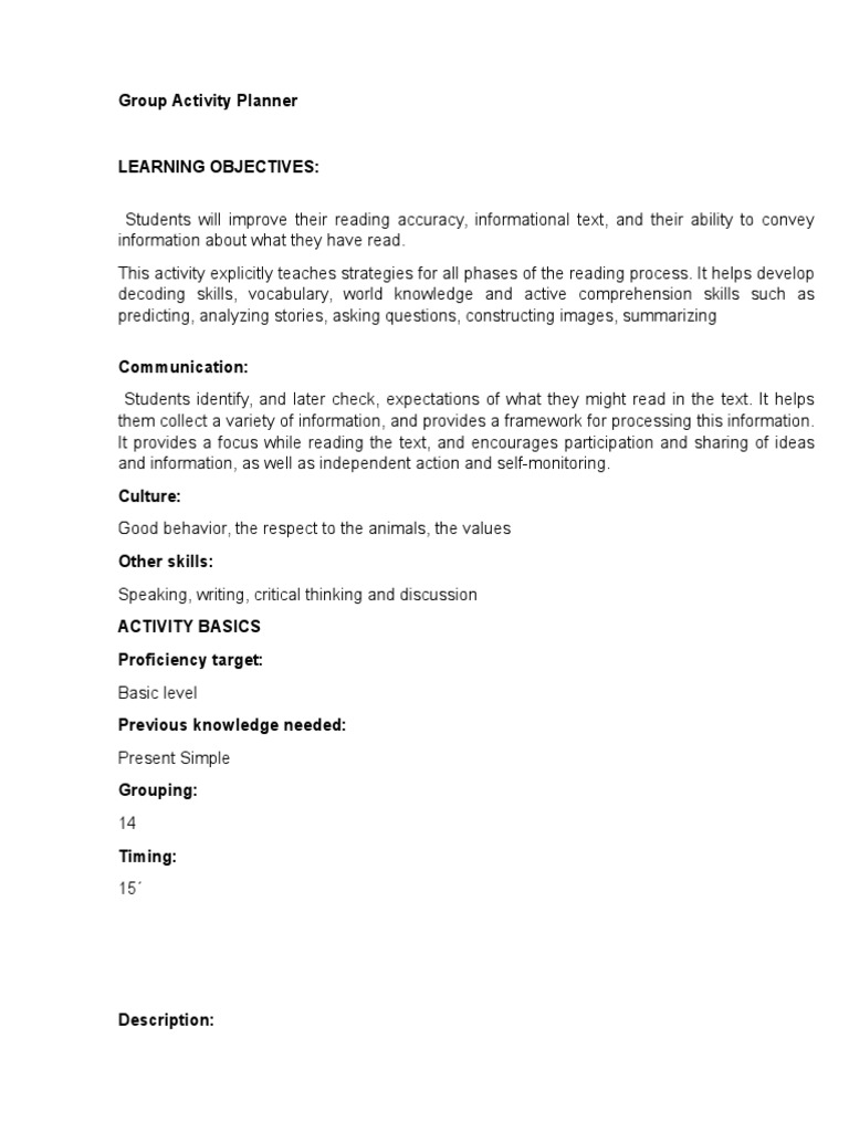Learning Objectives | PDF | Career & Growth