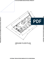 Ground Floor Plan: Scale 1:100m