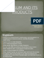 Gypsum Presentation