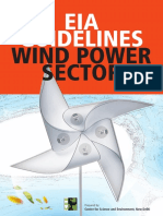 EIA Guidelines Wind Power Sector