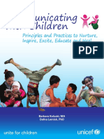 Communicating with Children, Unicef 2011