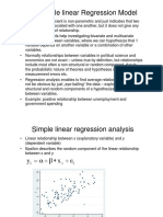 Simple Linear Regression Collection