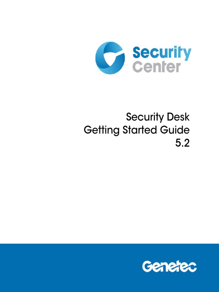 En Getting Started With Security Desk | PDF | Login | Icon (Computing)