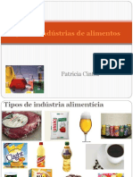 Disciplina Bioquc3admica Aula 8 Tipos de Indc3bastria de Alimentos