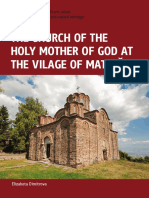 The Church of The Holy Mother of God at The Village of Matejche - Elizabeta Dimitrova