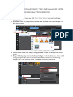 Tutorial Cara Menggabungkan 3 Video Clip Dalam Satu Movie