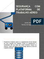 Segurança Com Plataforma de Trabalho Aéreo