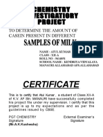 Determine Casein in Milk Samples