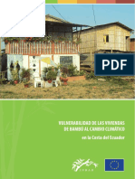 Vulnerabilidad de Las Viviendas de Bambú Al Cambio Climático en La Costa Del Ecuador