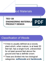 Intro To Wood Materials: TED 126 Engineering Materials and Product Design