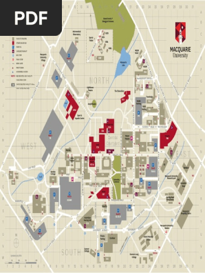 Macquarie University Campus Map Campus Map | Pdf | Business | Transport