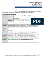 CLIL Essentials: What Is There On A CLIL Lesson Plan?