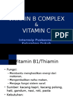 Vitamin b Complex & Vitamin c