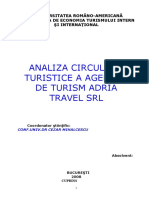 Analiza Circulatiei Turistice A Agentiei de Turism Adria Travel SRL