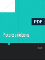 Procesos unilaterales