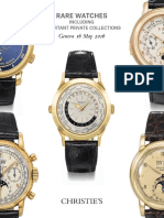 Rare Watches (Christie's) 16. 05. 2016.