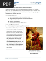 Romeo and Juliet - Worksheet